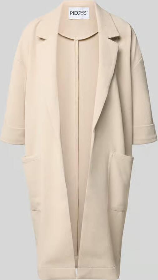 Pieces relaxed fit cardigan met 3 4-mouw model 'DAISY' - Foto 2