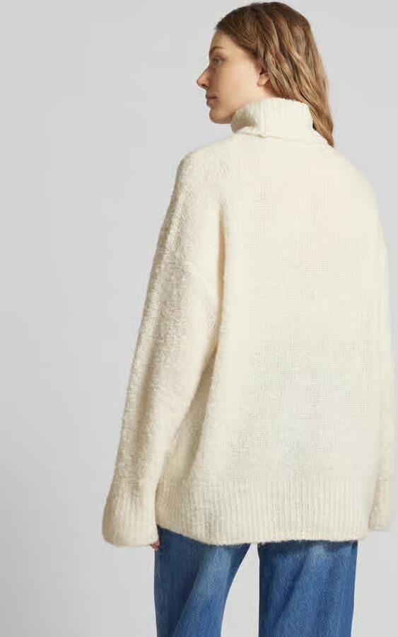 Pieces Relaxed fit-coltrui met wol model 'NATHERINE' - Foto 4
