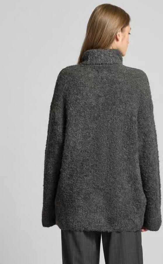 Pieces Relaxed fit-coltrui met wol model 'NATHERINE'