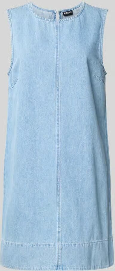 Pieces relaxed fit denimjurk van puur katoen model 'FLORA' - Foto 2