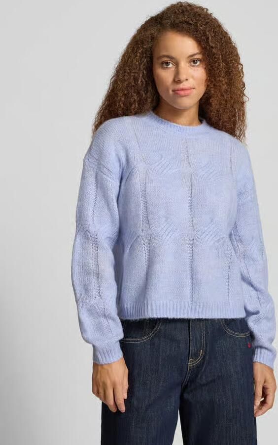 Pieces Relaxed fit gebreide pullover met wol model 'JENNA' - Foto 2