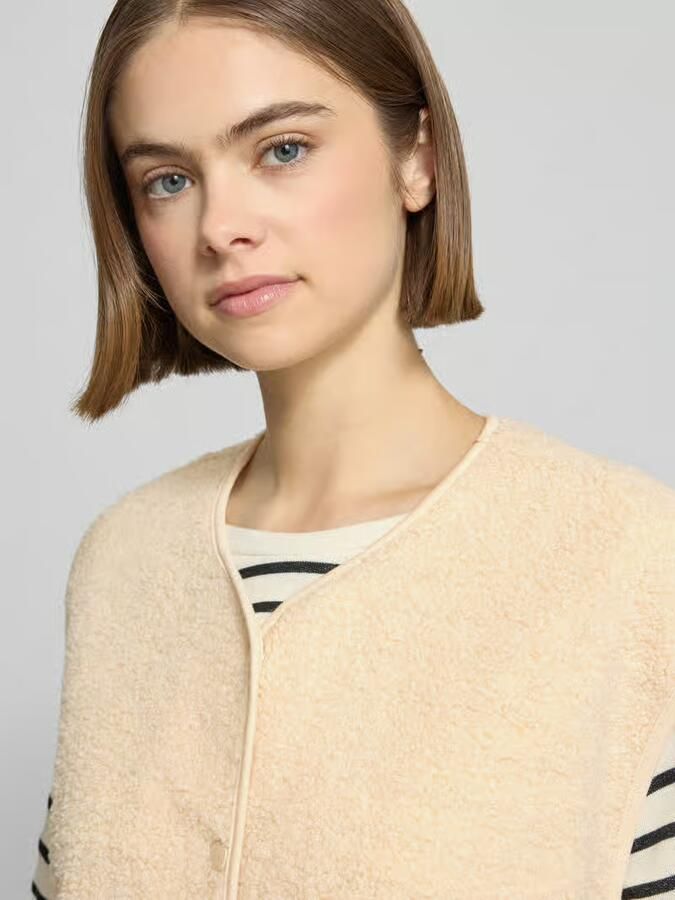 Pieces Relaxed fit gilet in luipaardlook model 'KATTY' - Foto 5