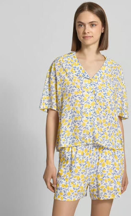 Pieces relaxed fit overhemdblouse van pure viscose model 'BARRI' - Foto 4