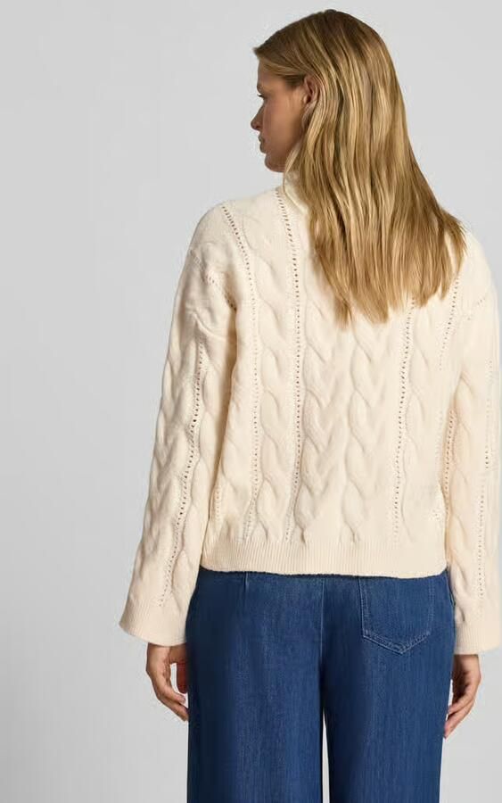 Pieces relaxed fit pullover met ronde hals model 'KATHY' - Foto 2