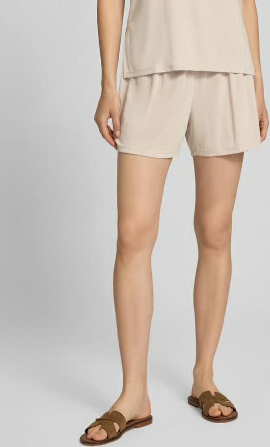 Pieces relaxed fit stoffen shorts van viscosemix model 'ANORA' - Foto 3