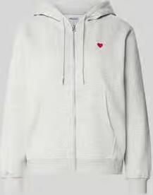 Pieces relaxed fit sweatjack van katoenmix model 'CHILLI' - Foto 3