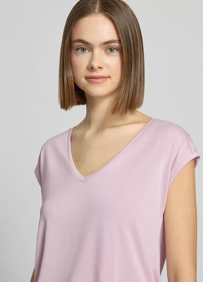 Pieces Relaxed fit T-shirt van modalmix Model 'KAMALA' - Foto 2