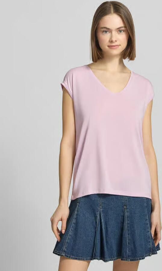 Pieces Relaxed fit T-shirt van modalmix Model 'KAMALA' - Foto 3