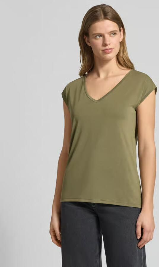 Pieces Relaxed fit T-shirt van modalmix Model 'KAMALA' - Foto 4