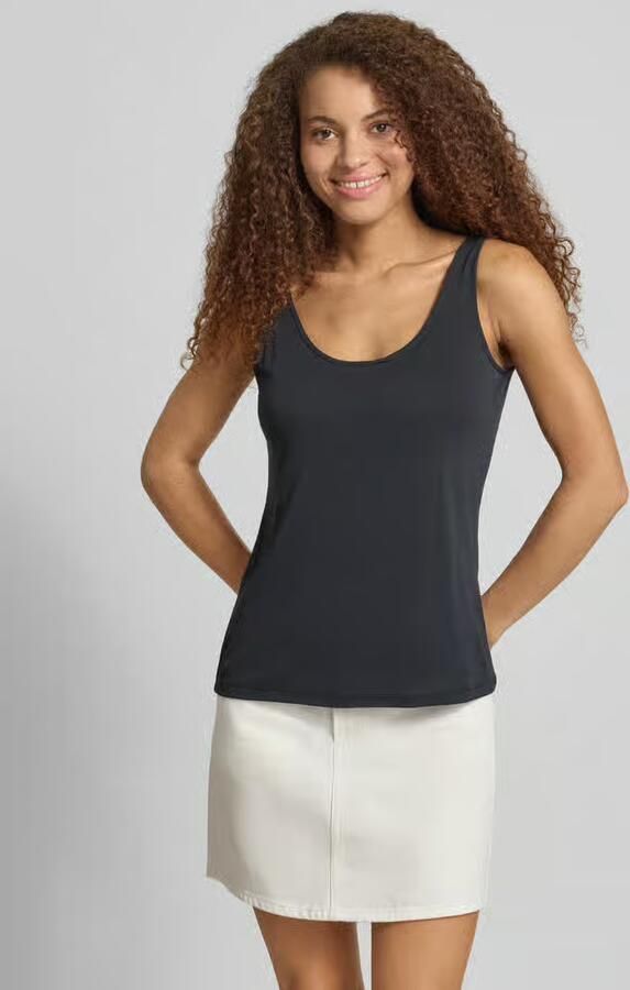 Pieces relaxed fit tank top van modalmix model 'KAMALA' - Foto 2