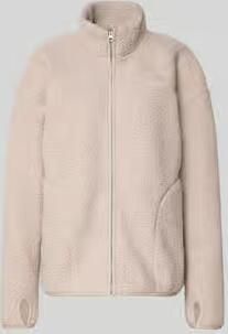 Pieces Regular fit teddyjack met opgestikte steekzakken opzij model 'SADIA' - Foto 3