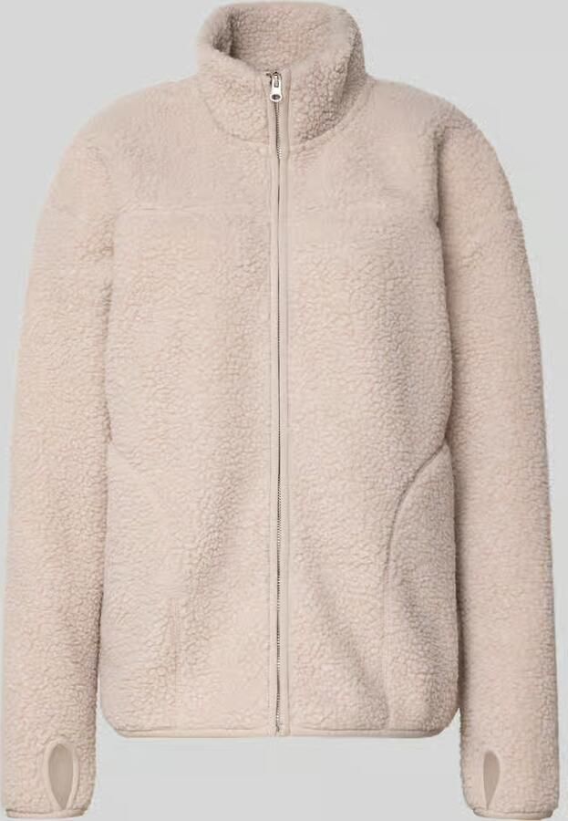 Pieces Regular fit teddyjack met opgestikte steekzakken opzij model 'SADIA' - Foto 2
