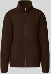 Pieces relaxed fit teddyjack met opstaande kraag model 'SAIDA'