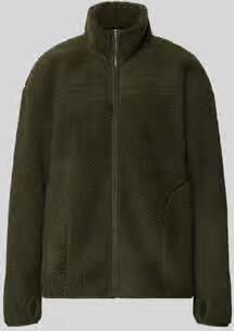 Pieces relaxed fit teddyjack met opstaande kraag model 'SAIDA' - Foto 5