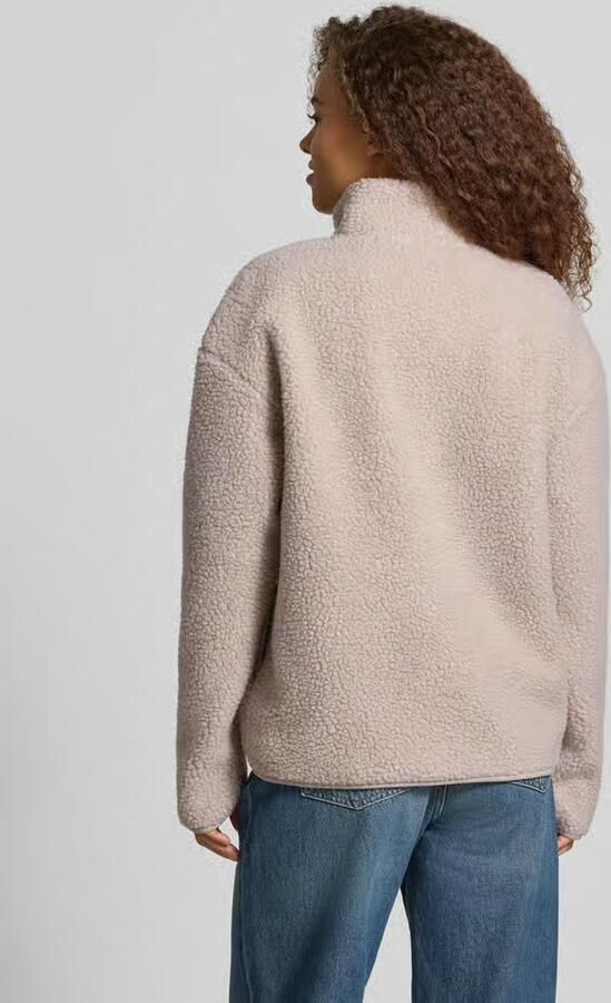 Pieces Regular fit teddyjack met opgestikte steekzakken opzij model 'SADIA' - Foto 7