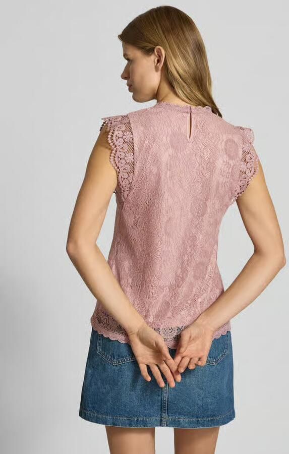 Pieces Regular fit blousetop met all-over motief model 'OLLINE' - Foto 16