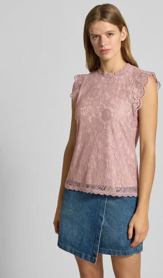 Pieces Regular fit blousetop met all-over motief model 'OLLINE' - Foto 18