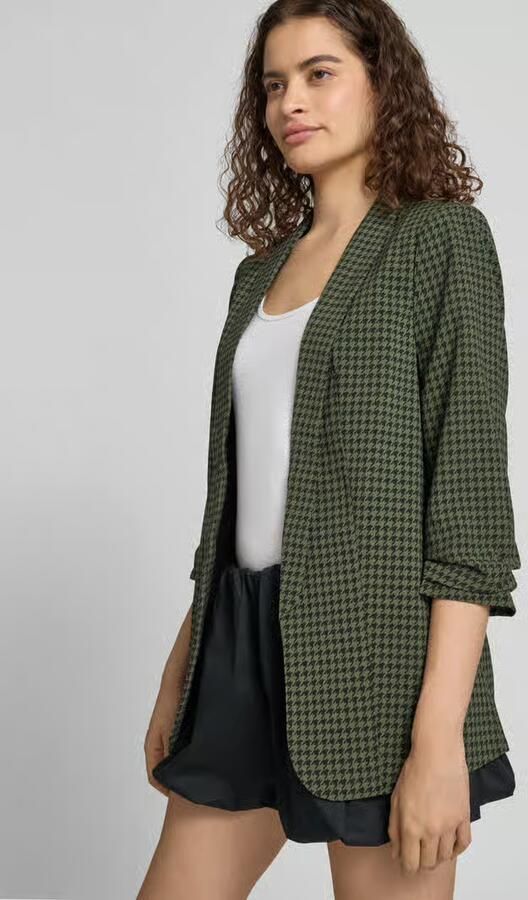 Pieces Shaped fit longblazer met sjaalkraag model 'BOSELLA' - Foto 2