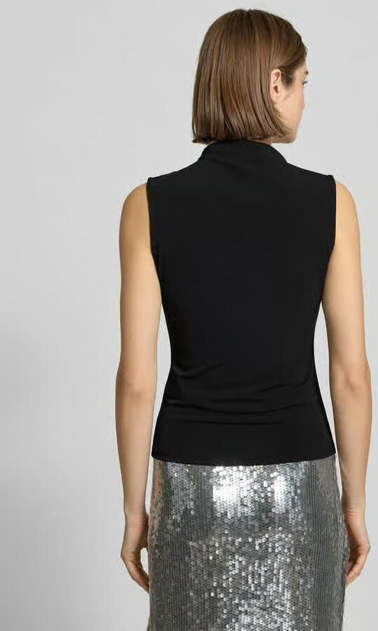 Pieces Regular fit top met opstaande kraag model 'MADISON' - Foto 5