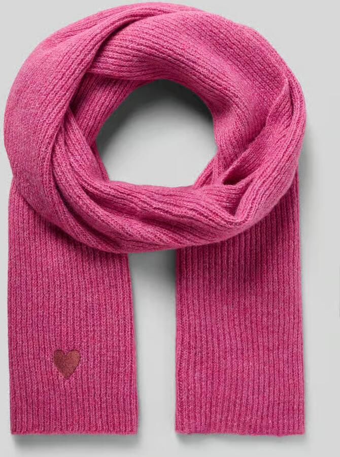 Pieces Sjaal met borduursel model 'MALIKA'