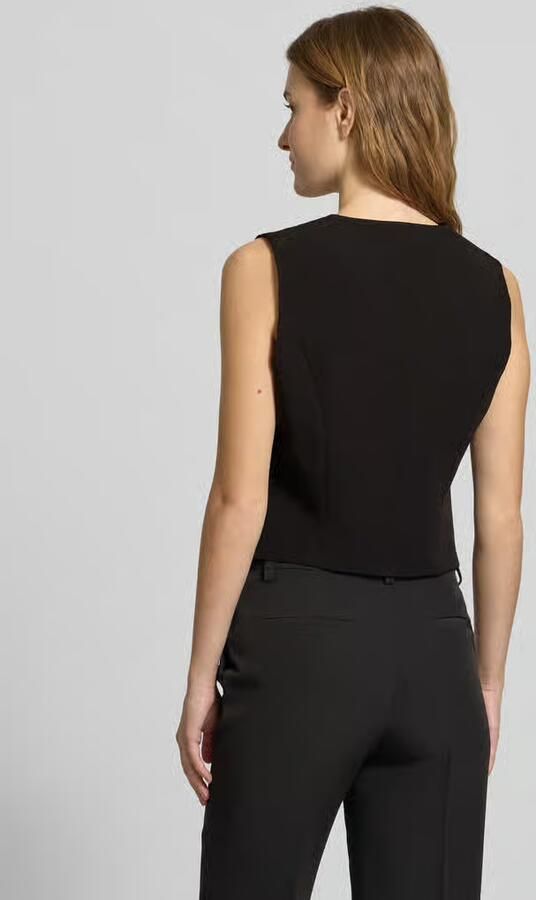 Pieces Slim fit kostuumvest met aangezette zakken model 'BOZZY VEST' - Foto 3
