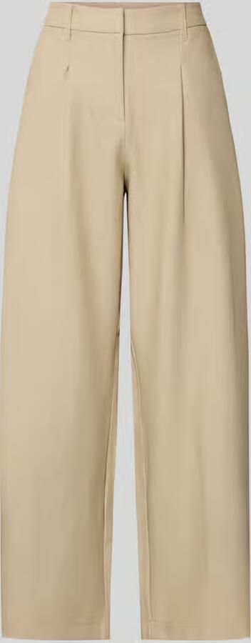 Pieces slim fit pantalon met viscose model 'BOSELLA'