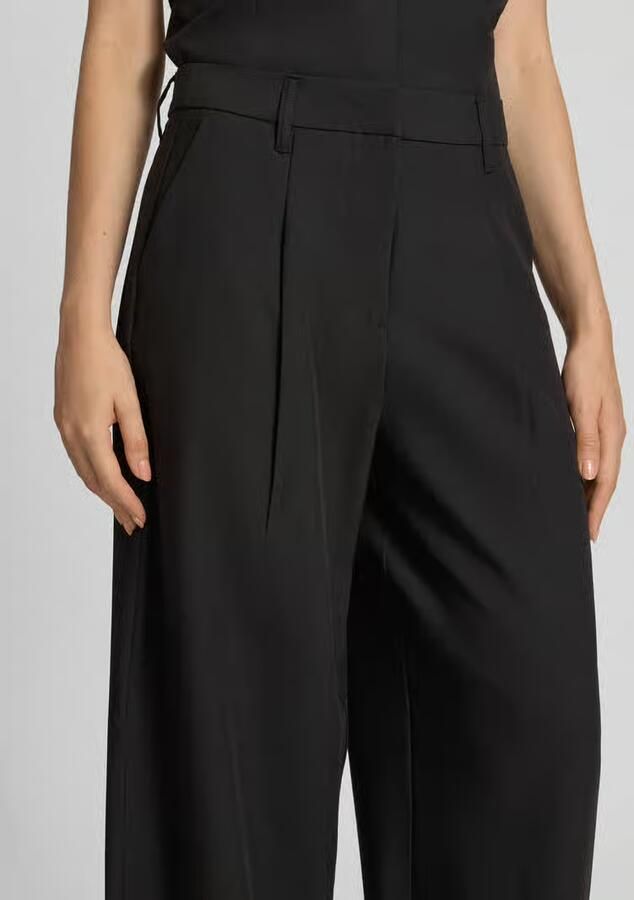 Pieces slim fit pantalon met viscose model 'BOSELLA'