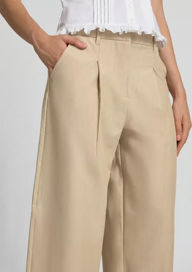 Pieces slim fit pantalon met viscose model 'BOSELLA' - Foto 2