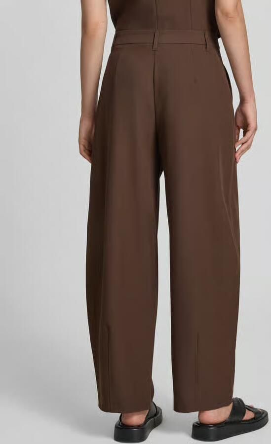 Pieces slim fit pantalon met viscose model 'BOSELLA' - Foto 4