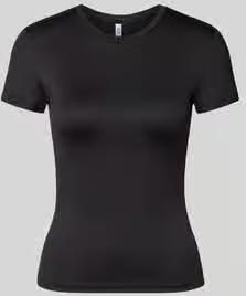 Pieces Slim Fit t-shirt met ronde hals model 'LULA'