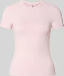 Pieces Slim Fit t-shirt met ronde hals model 'LULA'