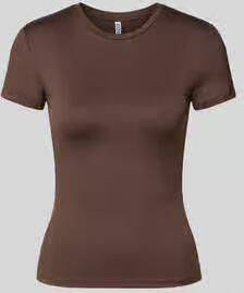 Pieces Slim Fit t-shirt met ronde hals model 'LULA' - Foto 4