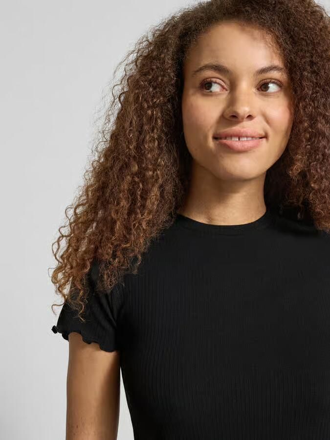 Pieces Shirt met korte mouwen PCNICCA SS O-NECK TOP KAC BFD - Foto 3