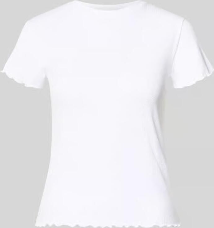 Pieces Shirt met korte mouwen PCNICCA SS O-NECK TOP KAC BFD - Foto 5
