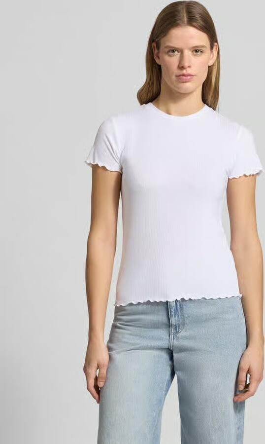 Pieces Shirt met korte mouwen PCNICCA SS O-NECK TOP KAC BFD - Foto 5