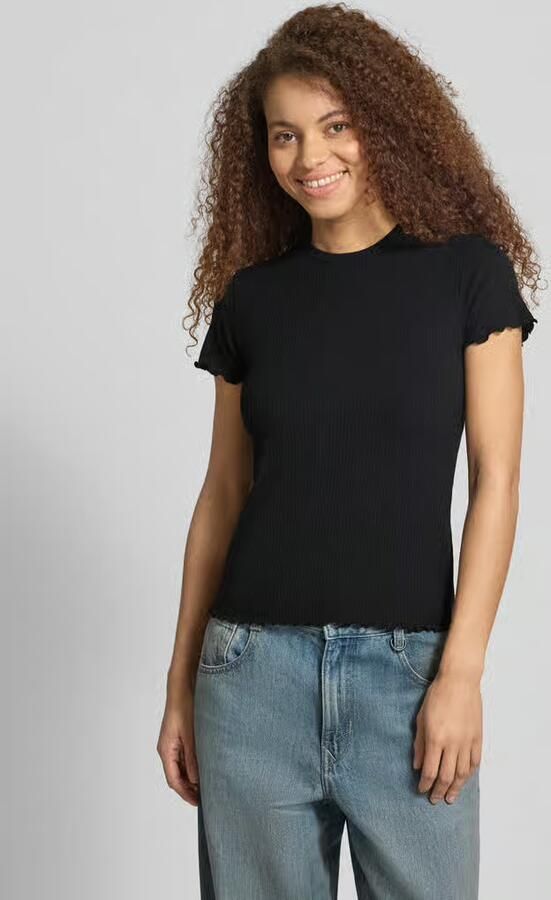 Pieces Shirt met korte mouwen PCNICCA SS O-NECK TOP KAC BFD - Foto 5