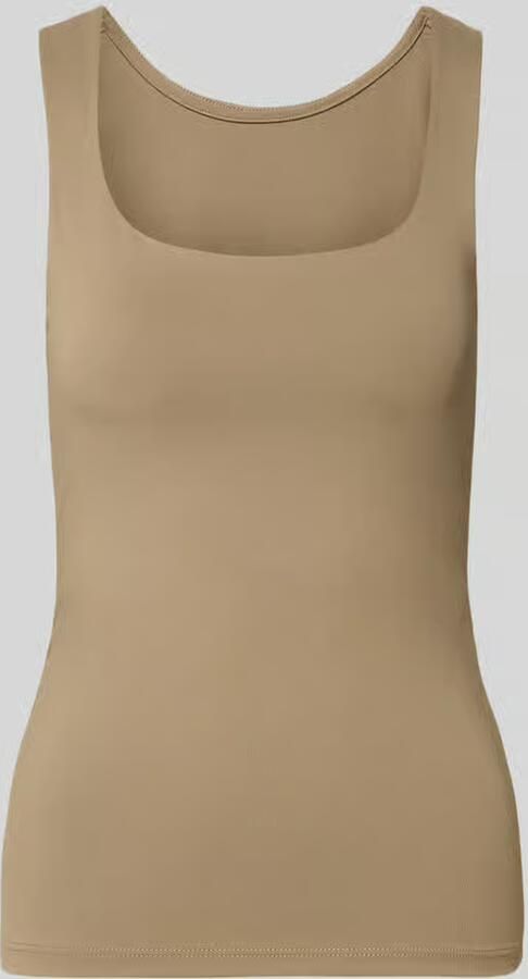 Pieces slim fit tank top met u-hals model 'LULA' - Foto 2