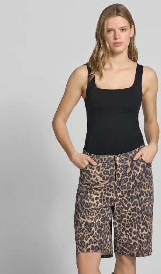 Pieces slim fit tank top met u-hals model 'LULA' - Foto 2