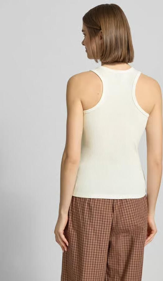 Pieces slim fit tank top van katoenmix model 'RUKA BOXER' - Foto 7