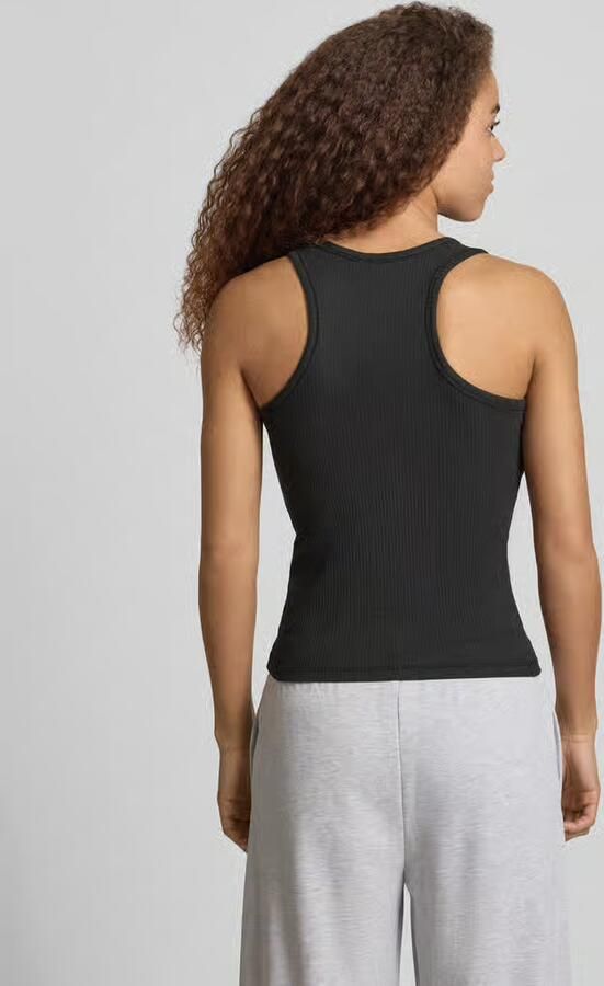 Pieces slim fit tank top van katoenmix model 'RUKA BOXER' - Foto 4