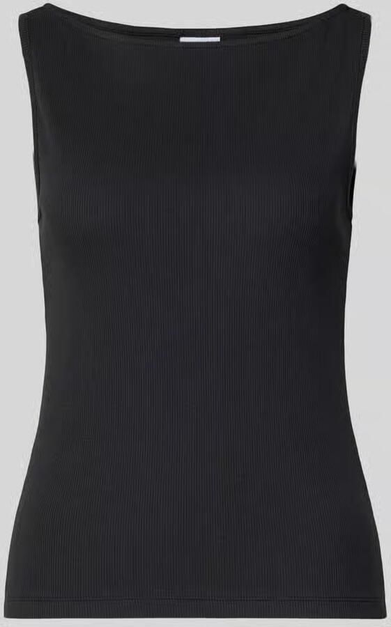 Pieces Slim Fit tanktop van katoenmix model 'MAY'