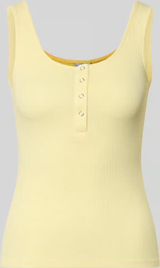 Pieces slim fit tanktop van mix van biologisch katoen model 'KITTE' - Foto 2