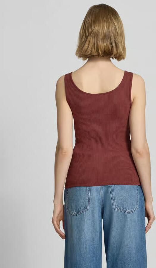 Pieces slim fit tanktop van mix van biologisch katoen model 'KITTE' - Foto 3
