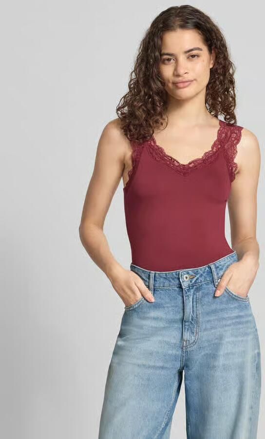 Pieces Slim fit tanktop van viscosemix model 'BARBERA' - Foto 2