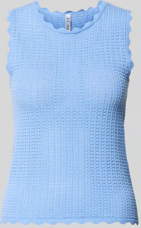 Pieces Slim fit top van puur katoen model 'SCOUT' - Foto 2