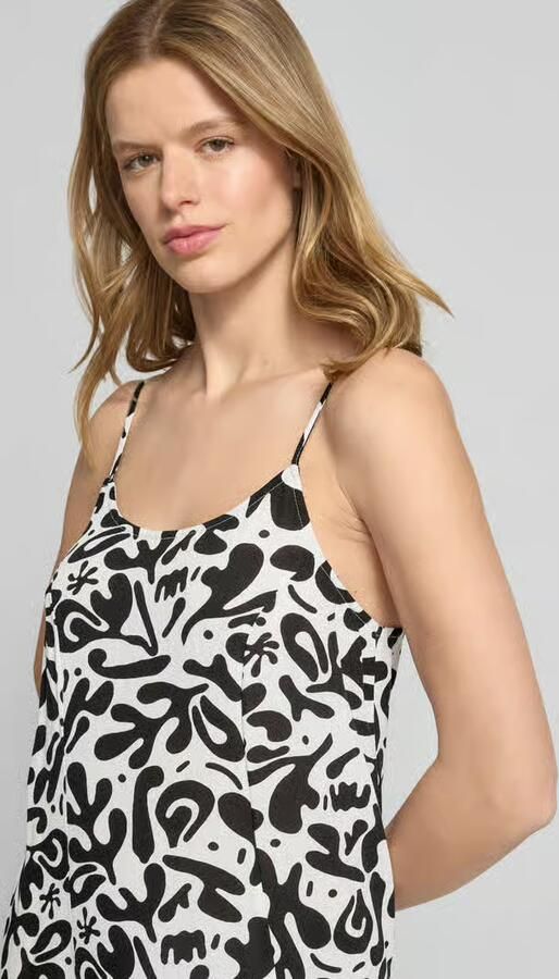 Pieces Smalle vrijetijdsjurk van pure viscose model 'BARRI'