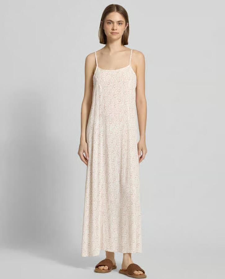 Pieces Smalle vrijetijdsjurk van pure viscose model 'BARRI' - Foto 3