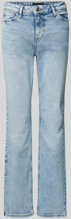 Pieces Straight fit jeans van katoenmix model 'KELLY' - Foto 2