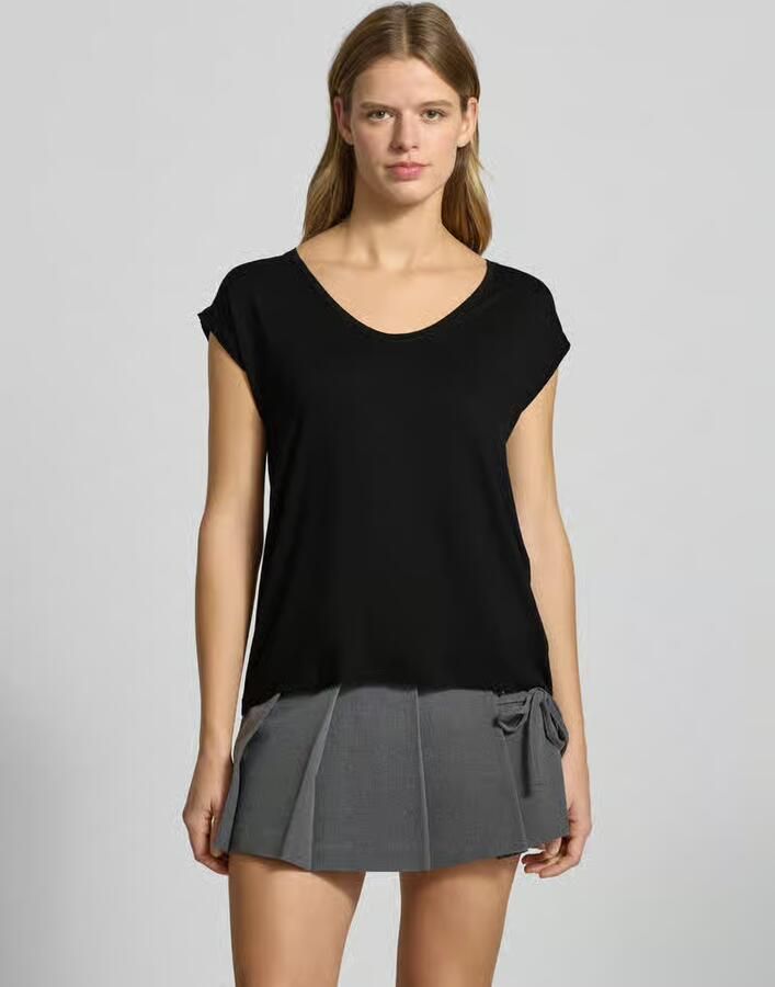 Pieces Shirt met ronde hals PCBILLO TEE SOLID NOOS BC - Foto 5
