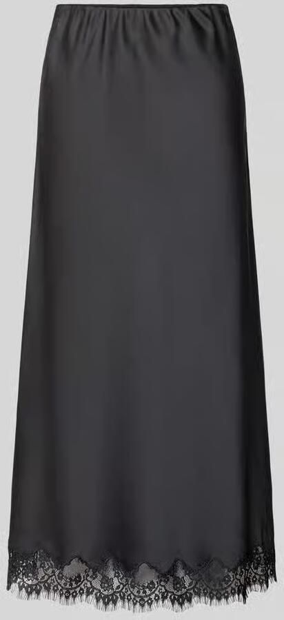 Pieces Uitlopende midi-rok met elastische band model 'JESSA' - Foto 2